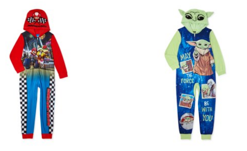 Kids Character Hooded Pajamas HOT Sale at Walmart!