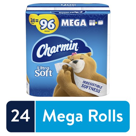 Charmin Ultra Soft Toilet Paper, 24 Mega Roll