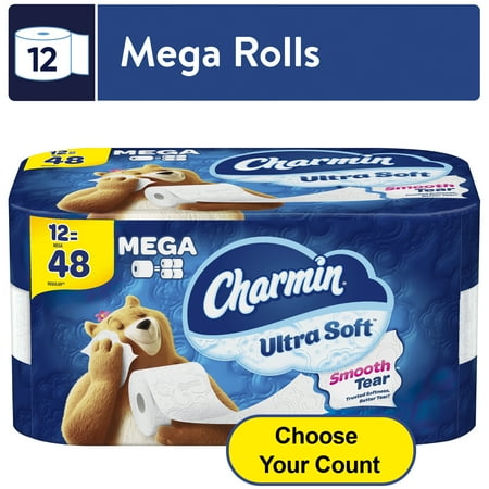 Charmin Ultra Soft Toilet Paper, 9 Mega Rolls - WALMART