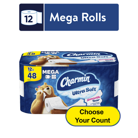Charmin Ultra Soft Toilet Paper, 30 Mega Rolls - WALMART