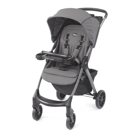 Chicco Mini Bravo Plus Lightweight Stroller, Graphite (Grey)