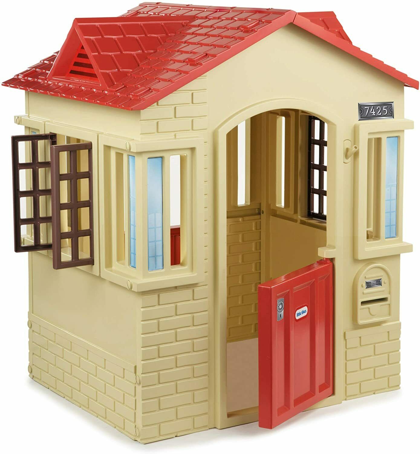 Children's Cape Cottage Playhouse w/Working Doors Windows and Shutters Outdoor