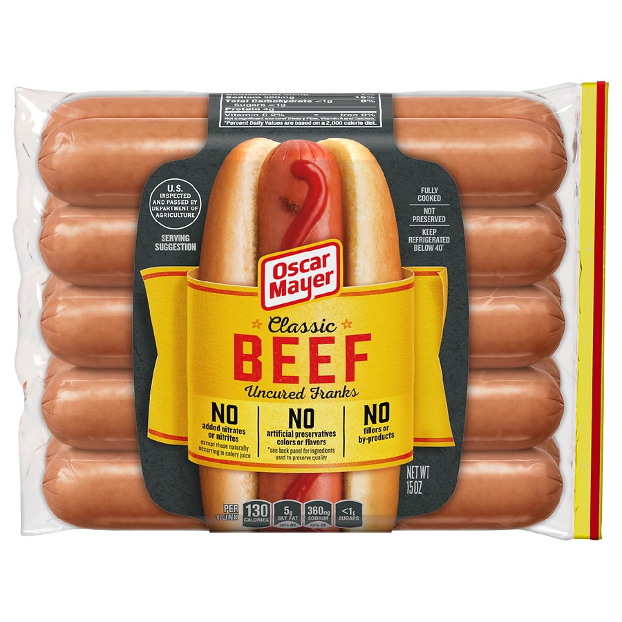 Classic Beef Uncured Franks15.0oz