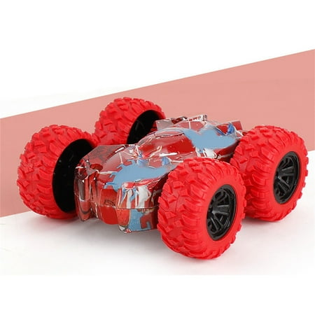 Clearance MIARHB New Toys Cars for Boys and Girls,Inertia-Double Side Stunt Graffiti Car Off Road Model Car Vehicle Kids Toy...