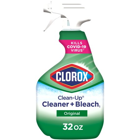 Clorox Clean-Up All Purpose Cleaner with Bleach, Spray Bottle, Original, 32 oz