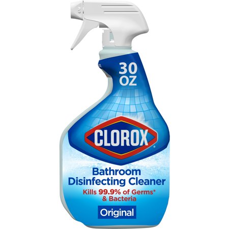Clorox Disinfecting Bathroom Cleaner, Spray Bottle, 30 oz