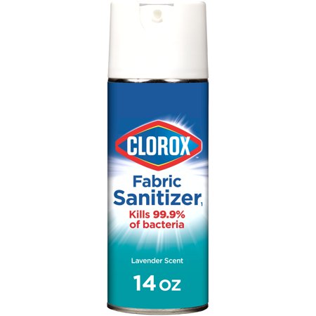 Clorox Fabric Sanitizer Aerosol Spray, Lavender Scent - 14 Ounces