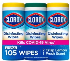 Clorox Disinfecting Wipes 3-Pack HOT Clearance Price!