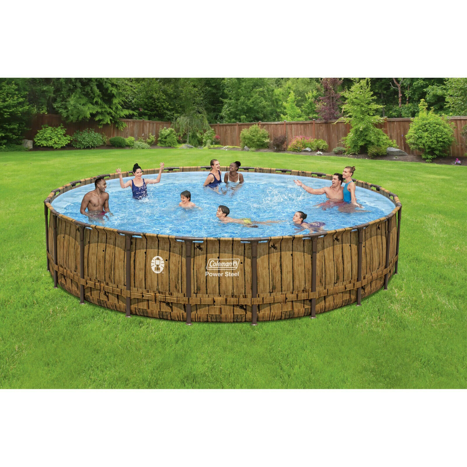 Coleman 22 ft x 52 in Power Steel Above Ground Pool Set - BRAND NEW