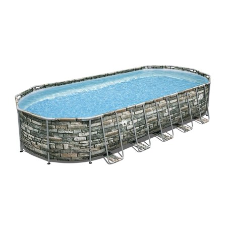 Coleman 26’ x 12’ x 52” Oval Above Ground Pool Set