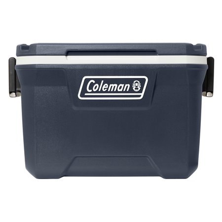 Coleman 316 Series 52 Quart Hard Ice Chest Cooler, Blue Nights