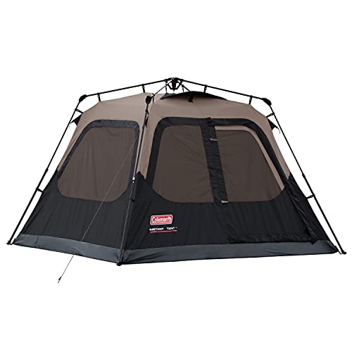 Coleman Cabin Tent with Instant Setup | Cabin Tent for Camping Sets Up in 60 Seconds, 4-Person HOT DEAL AT AMAZON!