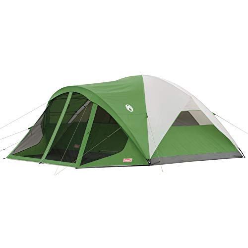 Coleman Camping Tent with Screen Room | 8 Person Evanston Dome Tent with Screened Porch HOT DEAL AT AMAZON!