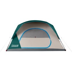 Coleman Skydome 8-Person Camping Tent, Evergreen