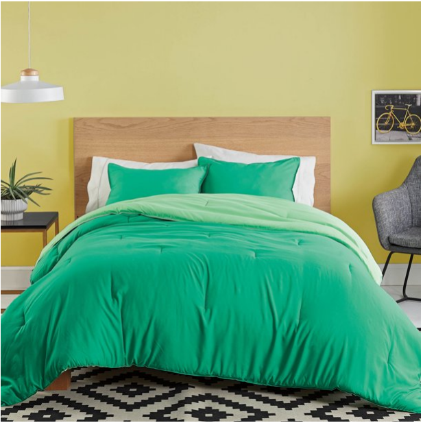 3-Piece Reversible Comforter Set ALL Sizes JUST $29.88 at Walmart