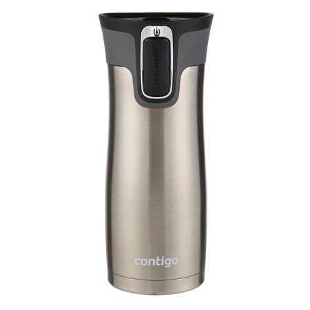 Contigo 16 Oz. Autoseal West Loop Vacuum-insulated Travel Mug with Easy Clean Lid, Stainless Steel