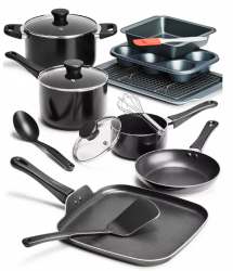 Tools of The Trade 16 Piece Cookware Set Black Friday Deal at Macys