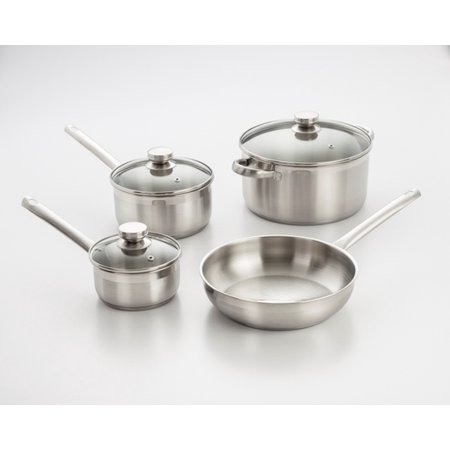 Cook Pro 7-Pieces 18/10 Stainless Steel Cookware Set