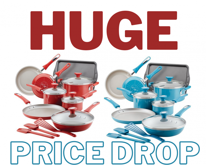 Rachael Ray 15 Piece Cookware Set MAJOR Price Drop!