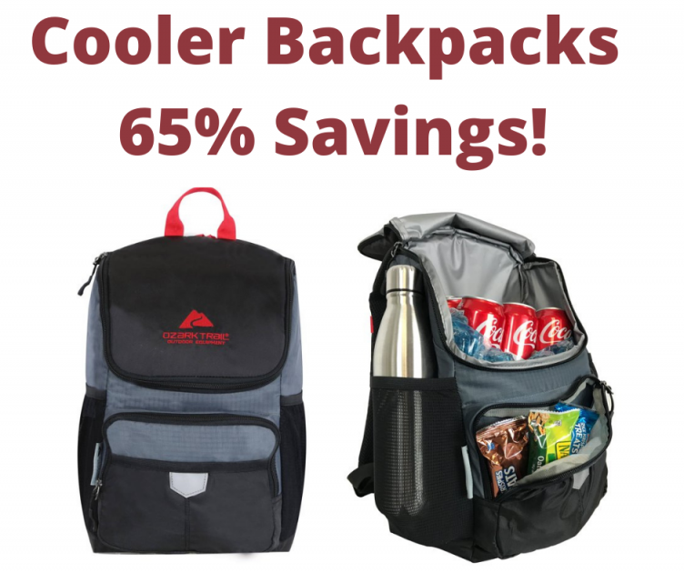 Ozark Trail Insulated Soft Side Cooler Backpack Huge Price Drop