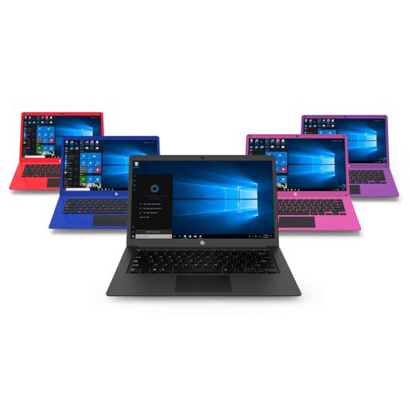 Core Innovations 14.1" Ultra Slim Notebook 4GB RAM 64GB SSD Windows 10 CLT146401 (Purple)