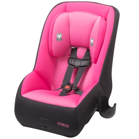 Cosco MightyFit 65 Harness Convertible Car Seat, Solid Print Pink