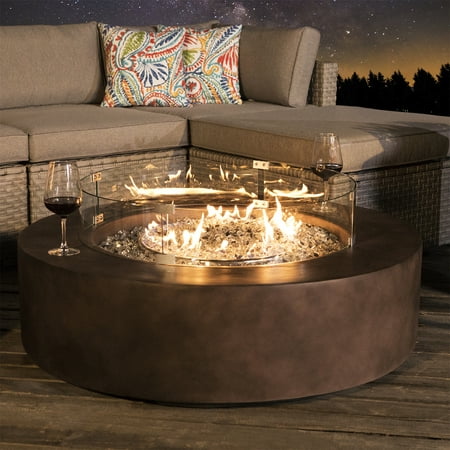 TACKLIFE Outdoor Heating, Propane Fire Pit Table, 28in 50,000 BTU - GFP01 AT WALMART