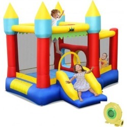 Costway Kid's Inflatable Bouncer with Jumping Area and 480W Blower