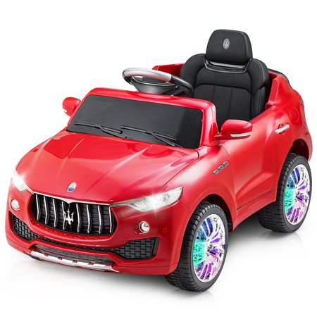 Costway Red 6 V Maserati Powered Ride-On with Remote Control