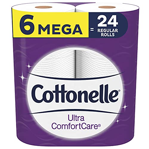 cottonelle ultra comfortcare mega roll toilet paper bath tissue - STOCK UP!