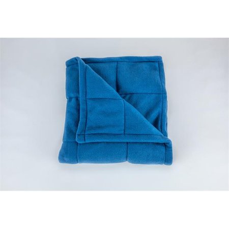 Covered in Comfort 101B Weighted Blanket, Blue - Large