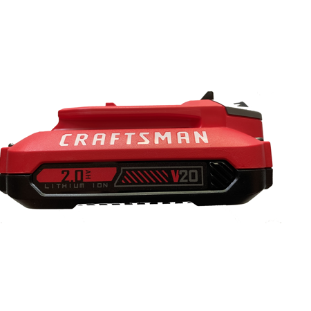 CRAFTSMAN V20 20-Volt Max 2 Amp-Hour Lithium Power Tool Battery New