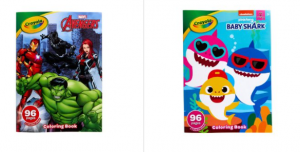 Crayola Coloring Books ONLY $1.60 (reg $4) – GREAT STOCKING STUFFERS!