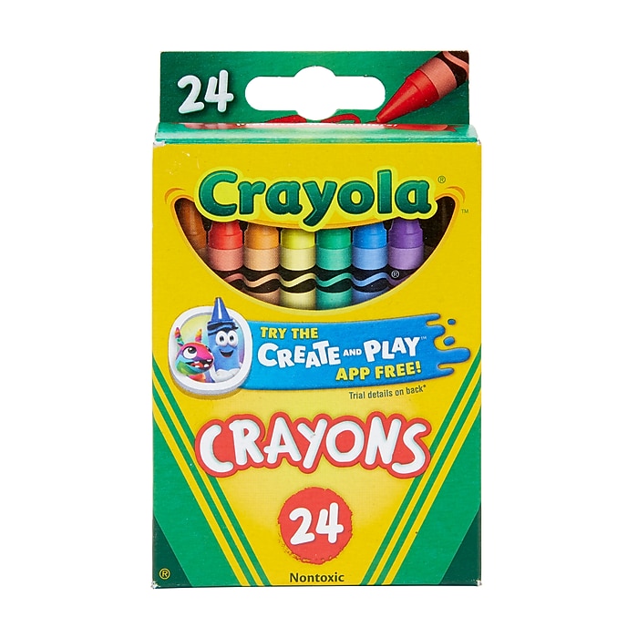 Crayola® Crayons, 24/Box on Sale At Staples