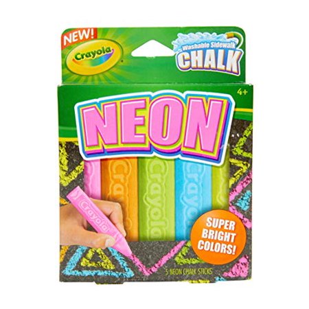 Crayola Neon Washable Sidewalk Chalk