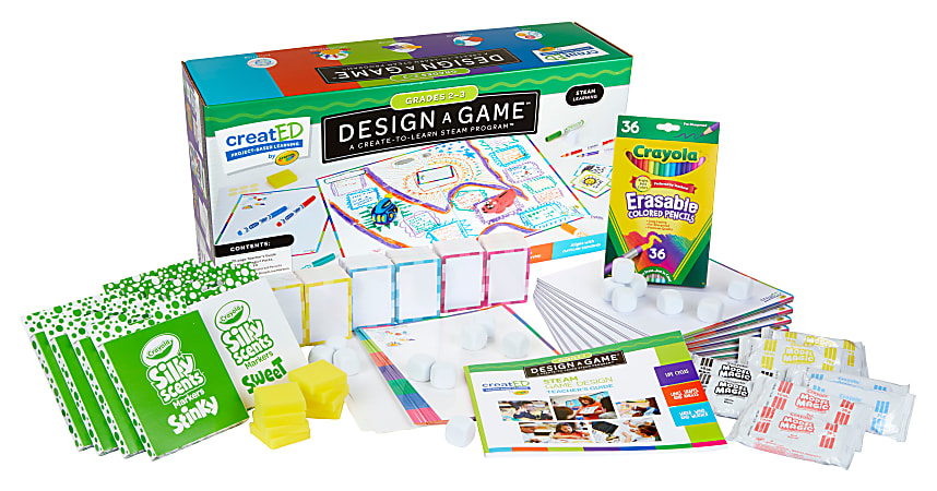 Crayola STEAM Design-A-Game Kit, Grades 2 - 3 on Sale At Office Depot and OfficeMax