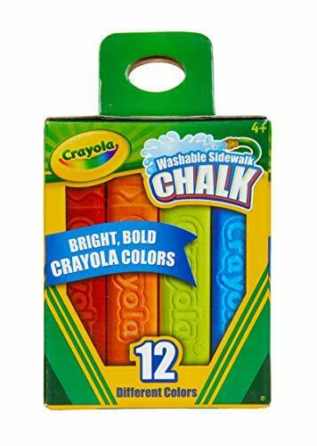 Crayola Washable Sidewalk Chalk 12 Classic Crayola Colors Outdoor Chalk