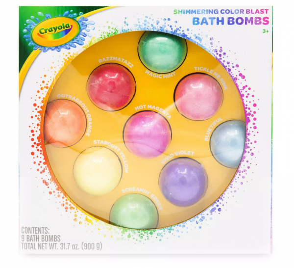 Crayola Jumbo Bath Bomb Set JUST $0.99 at Target