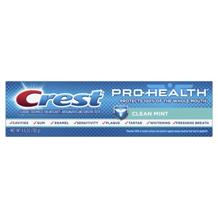 Crest Pro-Health Smooth Formula Toothpaste, Clean Mint Paste, 4.6 oz