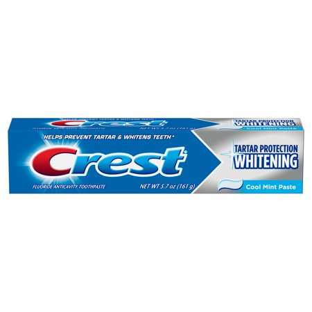 Crest Tartar Protection Toothpaste, Whitening Cool Mint, 5.7 oz