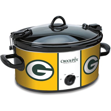 Crock-Pot 6 Quart NFL Green Bay Packers Slow Cooker