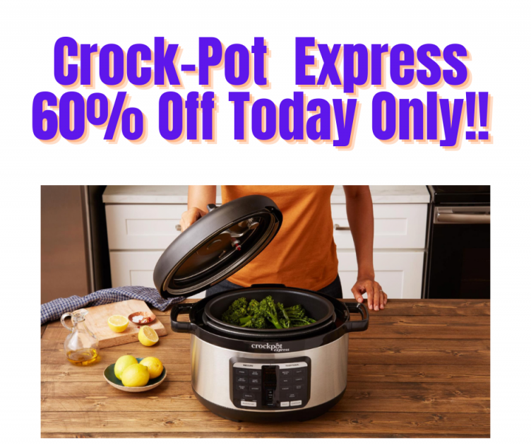 Crock-Pot Express Multi Function Pressure Cooker Huge Markdown