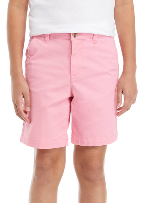 Crown & Ivy™ Boys 8-20 Twill Shorts on Sale At Belk