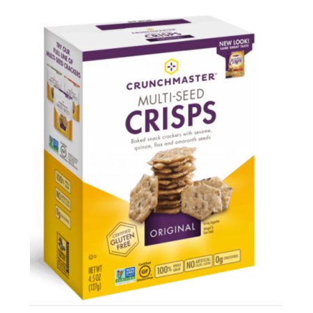 Crunchmaster Original Multi Grain Crisps Crackers, 4.5 Oz.