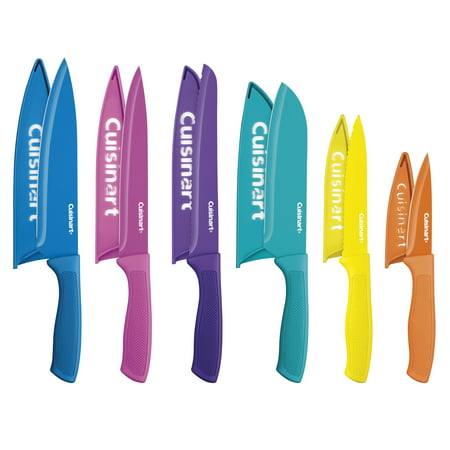 Cuisinart 12-Piece Ceramic Coated Color Knife Set Price Drop – Glitchndealz