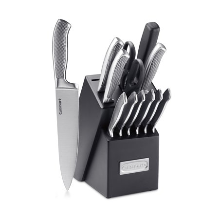 Cuisinart C77SS-13P Graphix Collection 13-Piece Stainless Steel Cutlery Block Set