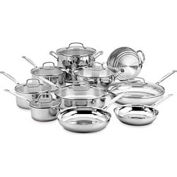 Cuisinart Chef's Classic Stainless 17-Piece Cookware Set