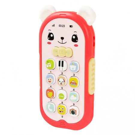 Cyber Monday Deals 2021!GATXVG Baby Cell Phone Toy with Lights & Music, Sing & Count Musical Phone Toy, Toys for 6-9 6-12 12-24 Months Early Learning Educational Mobile Phone Toys Gifts for Toddlers