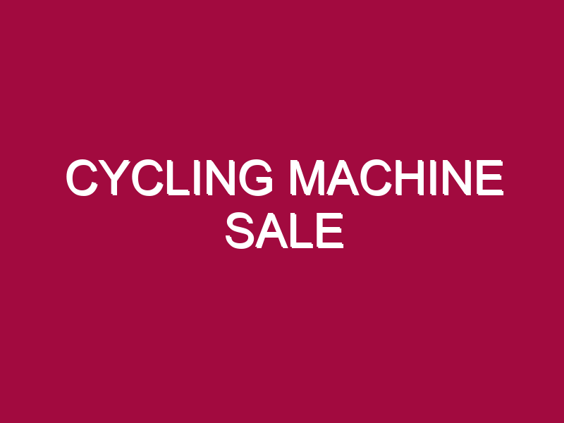 cycling machine sale 1305100