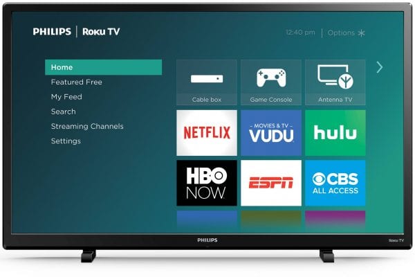 Walmart One Day Only! Philips 32 Inch Roku Smart Tv JUST $49!